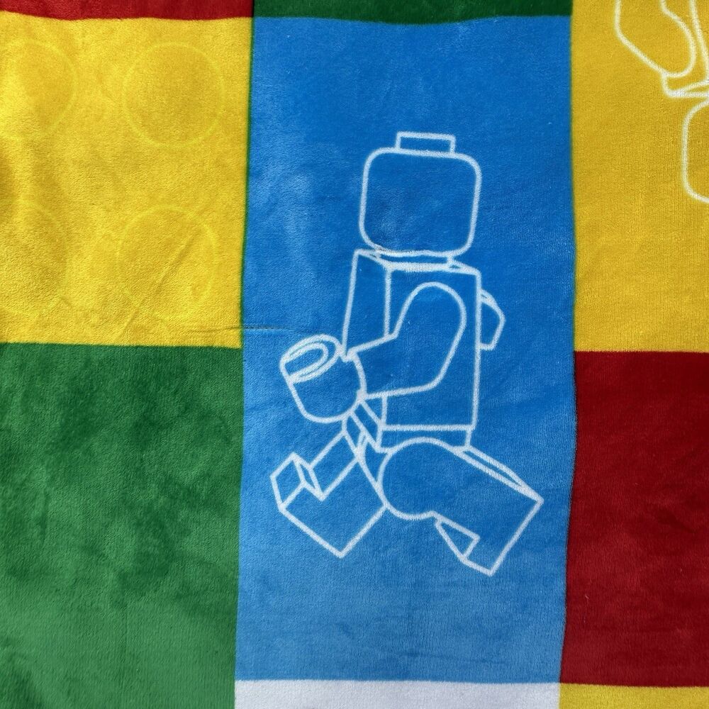 Official LEGO Vip Fleece Blanket 5007622 Plush Throw Fabric for DIY Upcycling Se